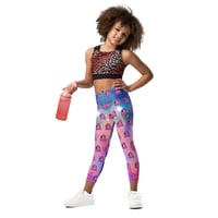 Image 4 of Story of the Ghost Kid's Leggings 2T-7