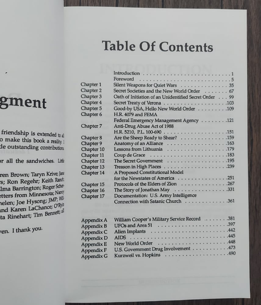 Behold a Pale Horse, by Milton William Cooper.