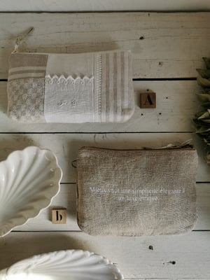 Image of Pochette XS {PAMxs78.9} ou Trousse Rectangulaire {TR168.4}