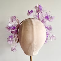 Image 3 of Bilateral flowers & veiling - lilac