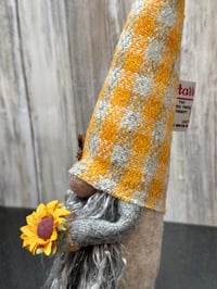 Image 3 of Harris Tweed Wee check Bee Gnome