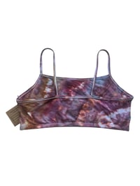 Image 6 of XL/XXL (42) Bralette in Warm Dark Agate Ice Dye