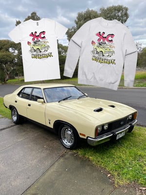 Image of SUPERCHOOK official enthusiasts’ tee and sweater