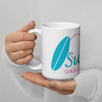 Surfet White glossy mug