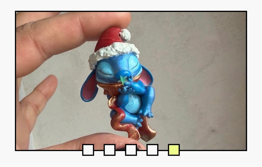 Image of Stitch Xmas Decoration