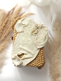 Image 1 of Newborn girls onesie - Amelie | golden