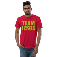 Image 3 of Team Jesus 02B Fitted Short Sleeve T-shirt