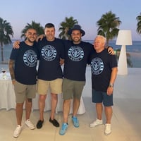 Mind, Body & Sole Navy/Sky Blue T-Shirt