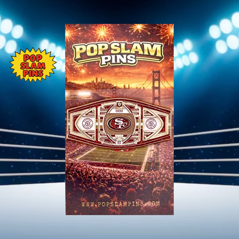 Image of 49ers Title Belt - Pin