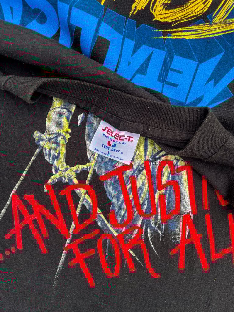 ‘88 Metallica ‘…And Justice for All’ Tour (L) Image 3