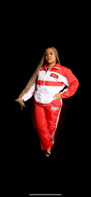 Image 2 of Red Windbreaker Set