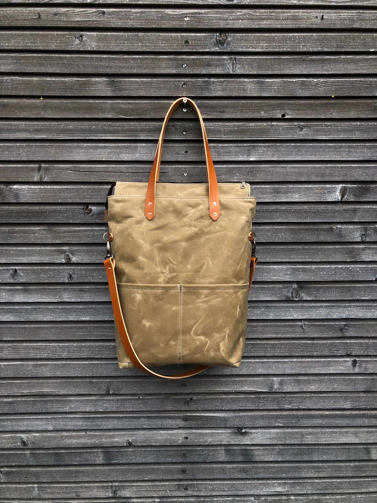 Waxed canvas shop diaper backpack