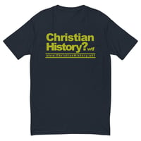 Image 2 of ChristianHistory.wtf B Fitted Short Sleeve T-shirt