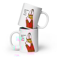 Image 2 of beep beep White glossy mug 