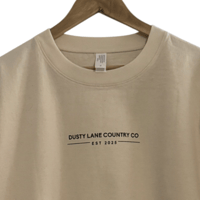 Image 3 of Natural Heavy Weight Oversized Dusty Lane Tee 