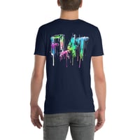 Image 2 of Rainbow Puke T-Shirt