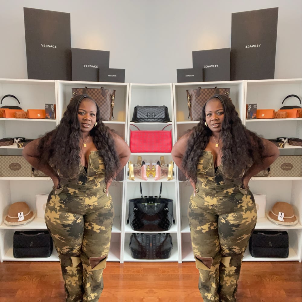 Image of Kozie Camo Jumpsuit