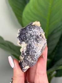 Image 2 of QR CODE PURPLE CUBIC FLUORITE -GUIZHOU CHINA- I