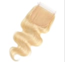 Image 1 of Blonde Transparent Body Wave Lace 