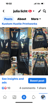 Tank tops  limited sizes available 