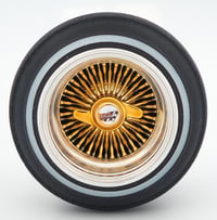 Image 3 of 1:25 13" straight lace gold/chrome