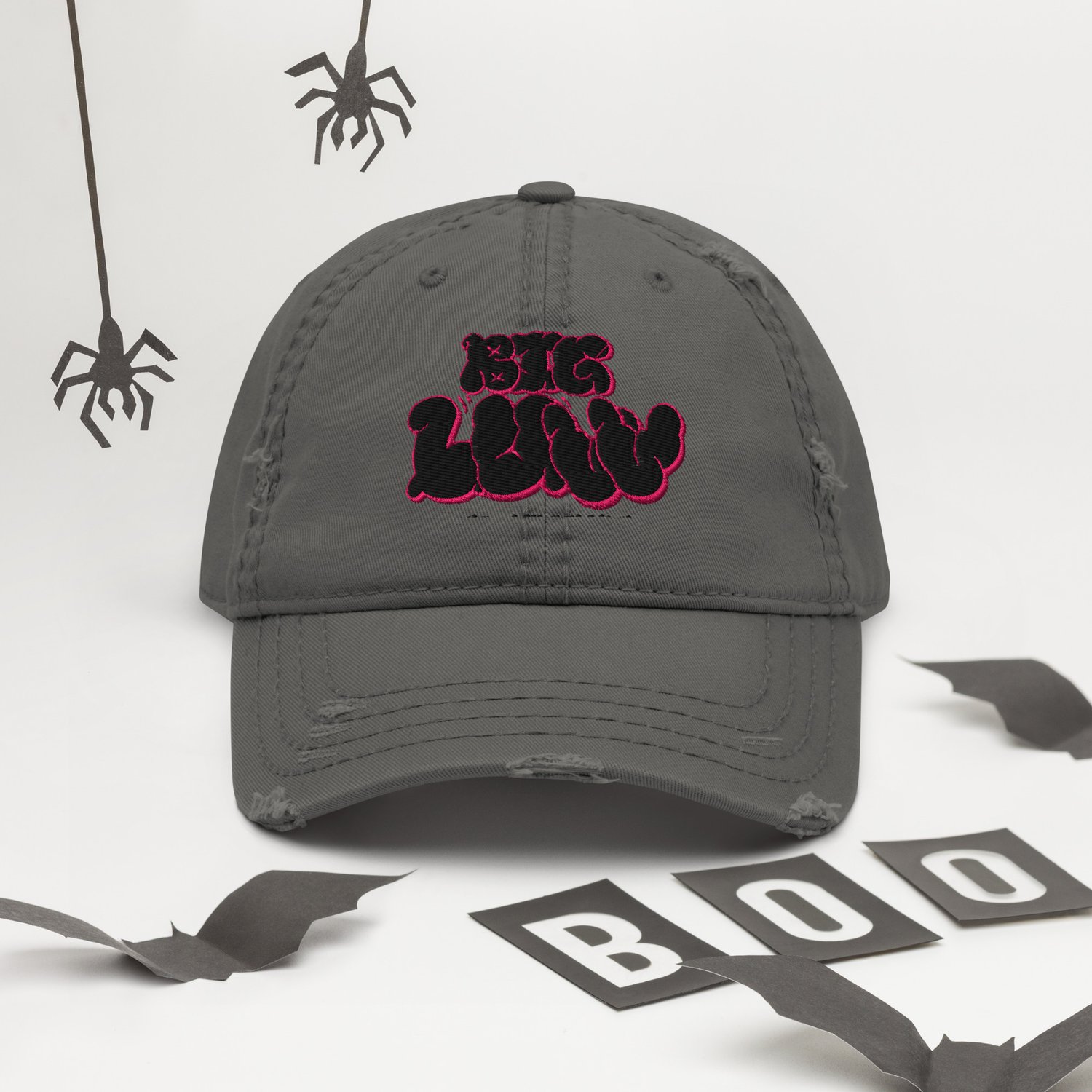 Image of Distressed BL Dad Hat 
