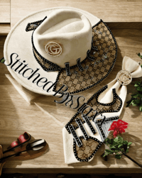 Cleopatra Hat and Necktie Set Custom 