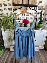 Image 3 of NWT light weight denim dress 
