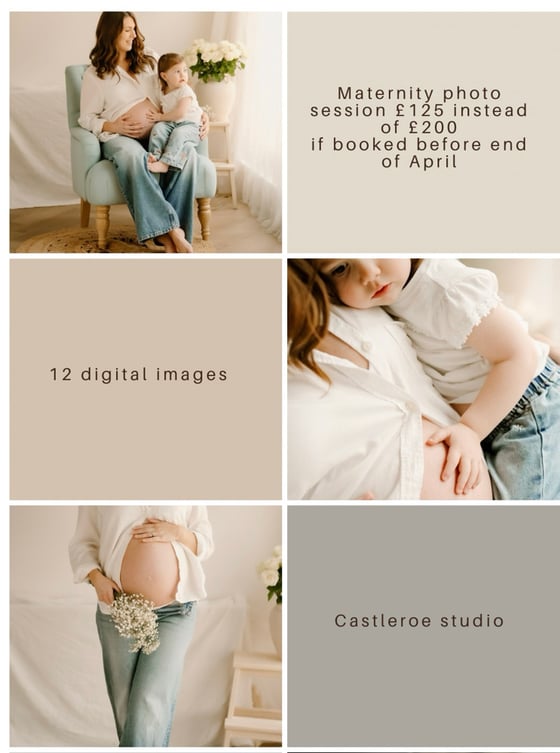 Image of Maternity session retainer only 