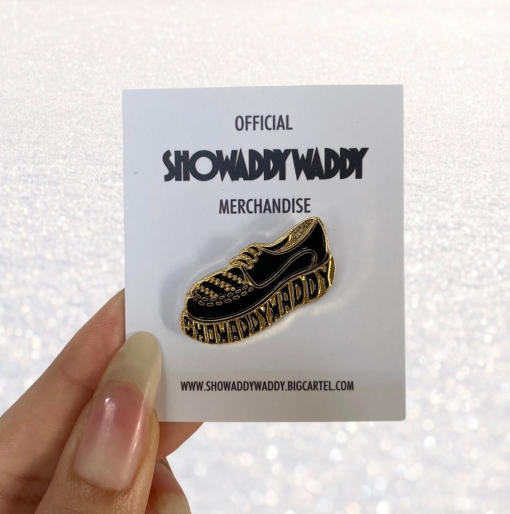 50th Anniversary Limited edition Showaddywaddy Enamel Pin