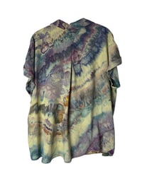 Image 6 of ♻️ UPCYCLED XL Resort Shirt in Earthy Agate Ice Dye