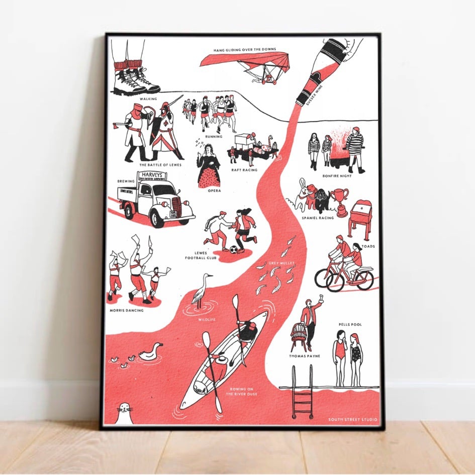 Everything Lewes Print