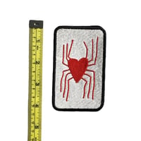 Image 2 of SPIDER HEART Sew-On Patch