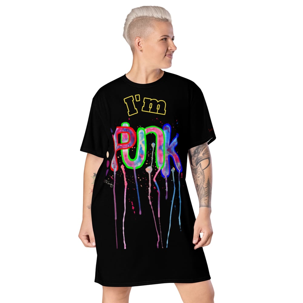 Image of Punk - T-shirt Kleid