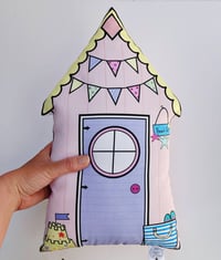 Image 2 of Beach Hut Cushion