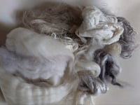 Image 3 of Bombyx Mori Silk Moth Inspired Fiber Kit for blending, carding, spinning, felting