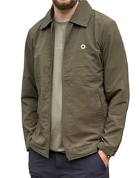 Image 1 of Stubbs Overshirt in Army Green 