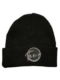 Black Beanie ( circle logo)