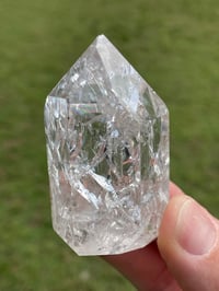 Image 7 of Crackle Quartz Crystal Tower #1505