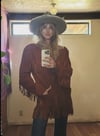 early 70s fringe softest leather jacket