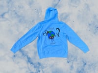 Image 2 of Smallworld Connect Hoodie Blue