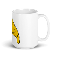 Image 4 of Gold Slice White Mug