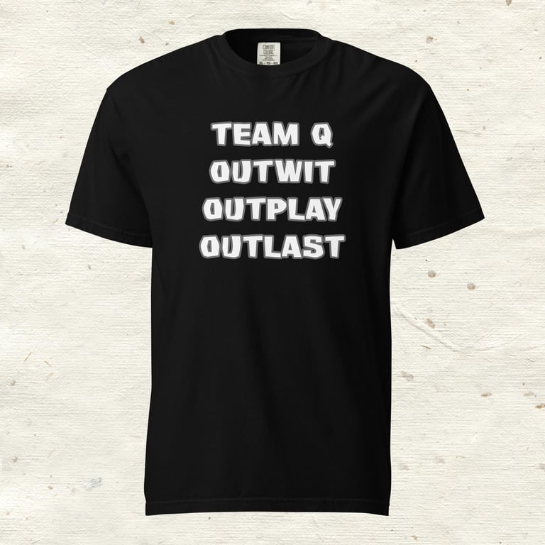 Team Q OOO Comfort Colors T-Shirt Image 4
