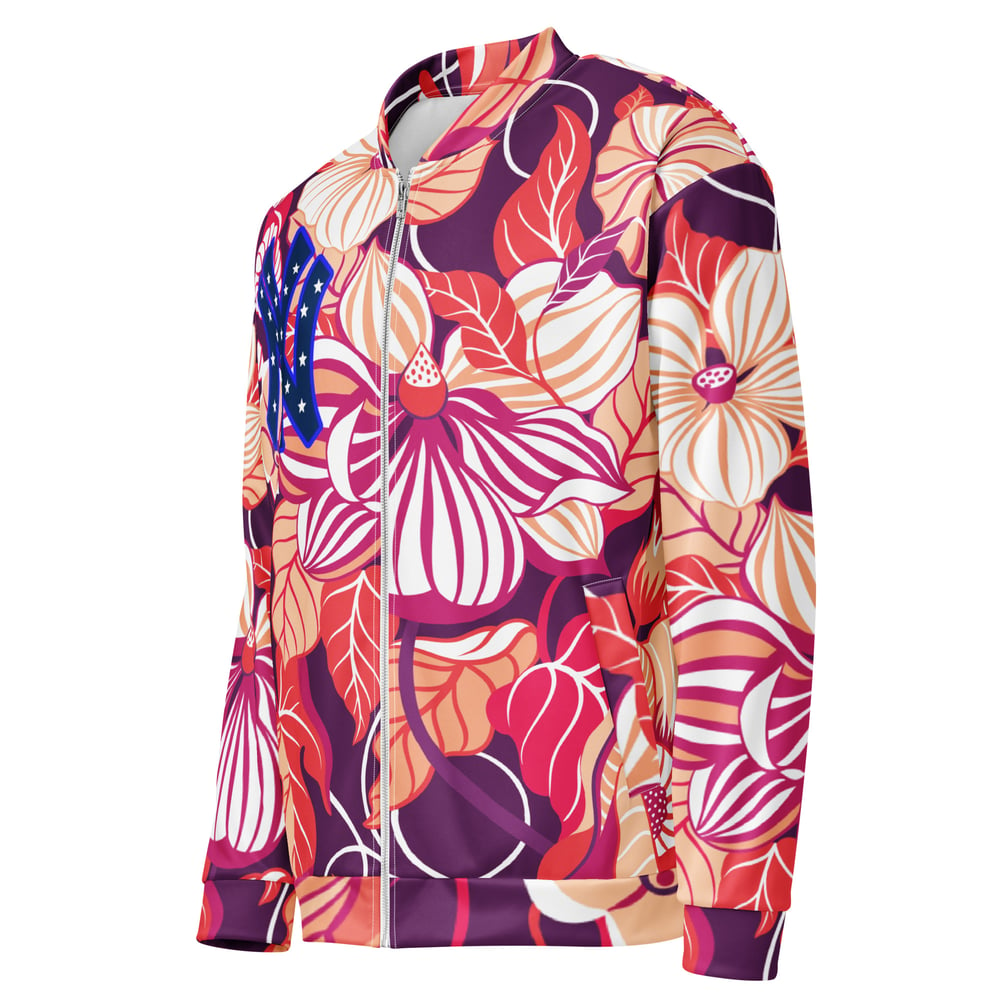 ZEN EXP - Floral Yankees Unisex Bomber Jacket