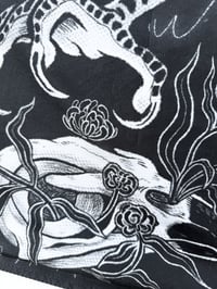 Image 4 of Sorrows of the Earth - Hawk Tapestry