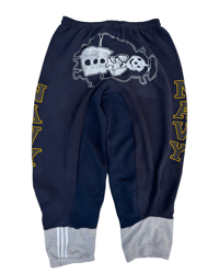 Image 5 of VTG NAVY UPCYCLED SWEATPANTS (XL-3XL)