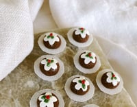 Image 3 of Christmas Pudding Mini Magnet