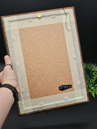 Image 7 of LARGE STATEMENT PIECE "1800's Dante Inferno Gustave Dore" page with preserved spider web - A