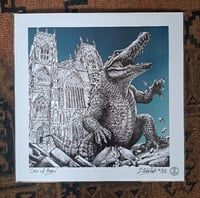 Image 3 of 'Croc of Ages' - Limited edition signed print
