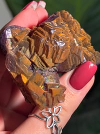 Image 8 of NATURAL RAINBOW IRIDESCENT CUBIC FLUORITE -CHINA- M